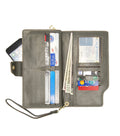 Roxie faux shiny leather Wallet WA1424-1 - Vietafashion