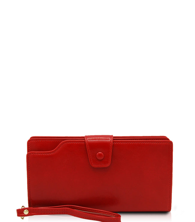 Roxie faux shiny leather Wallet WA1424-1 - Vietafashion